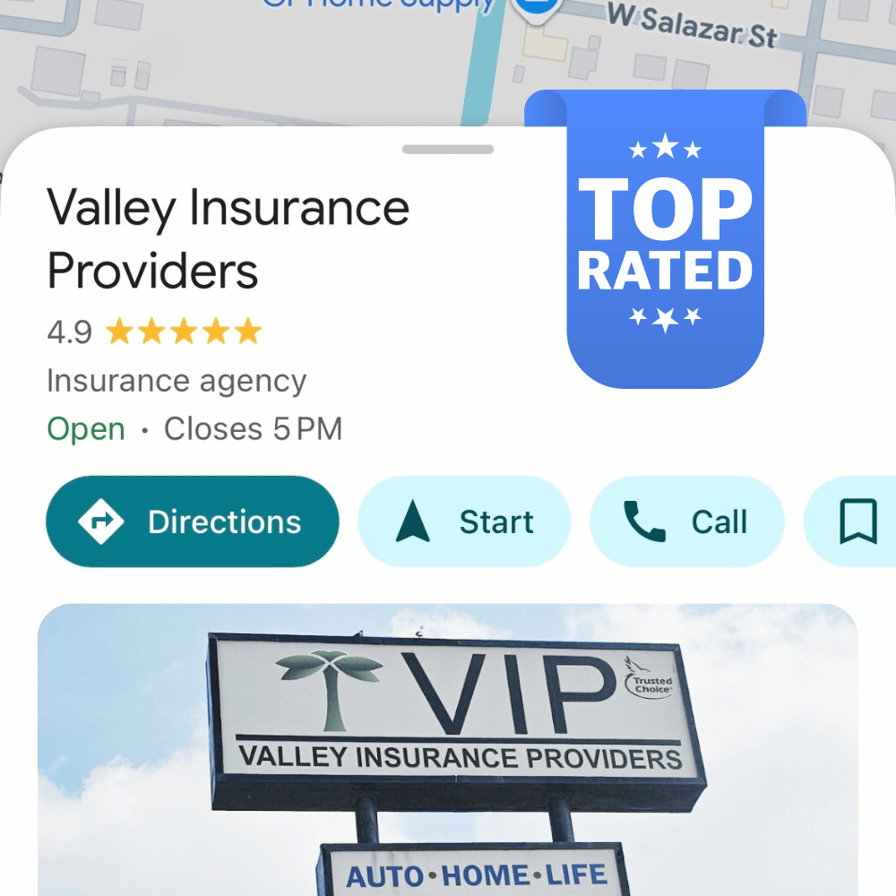 valley insurance providers Valley Insurance Providers with a Top Rated badge